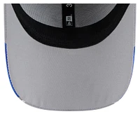 Men's New Era  Gray Chicago Cubs Linear 39THIRTY Flex-Fit Hat