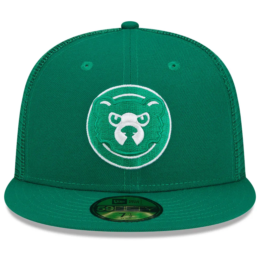 Men's New Era Green Chicago Cubs 2022 St. Patrick's Day 59FIFTY Fitted Hat