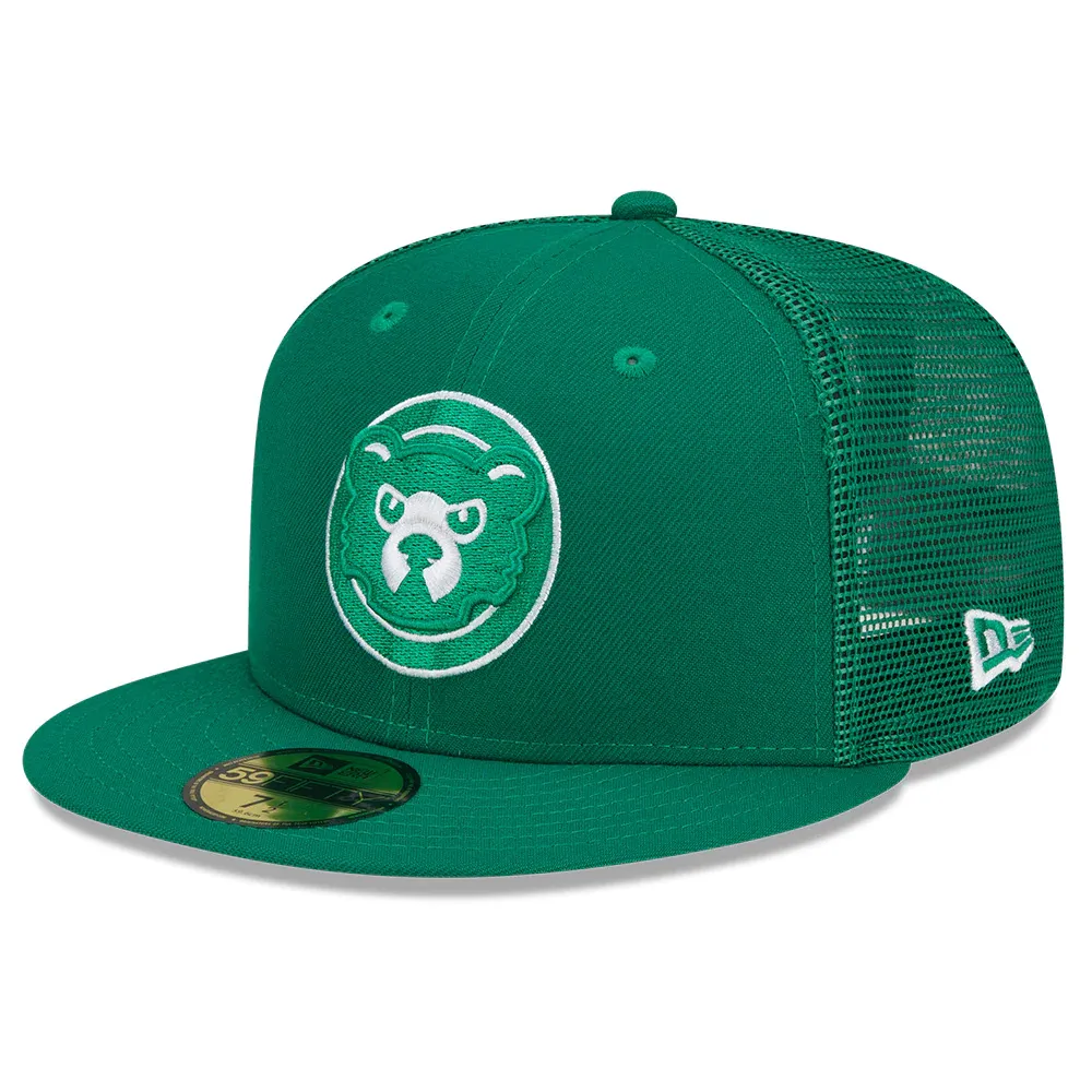 Men's New Era Green Chicago Cubs 2022 St. Patrick's Day 59FIFTY Fitted Hat