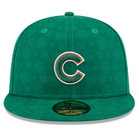 Men's New Era Kelly Green Chicago Cubs St. Patrick's Day 59FIFTY Fitted Hat