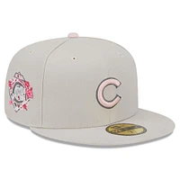 Men's New Era  Khaki Chicago Cubs 2023 Mother's Day On-Field 59FIFTY Fitted Hat