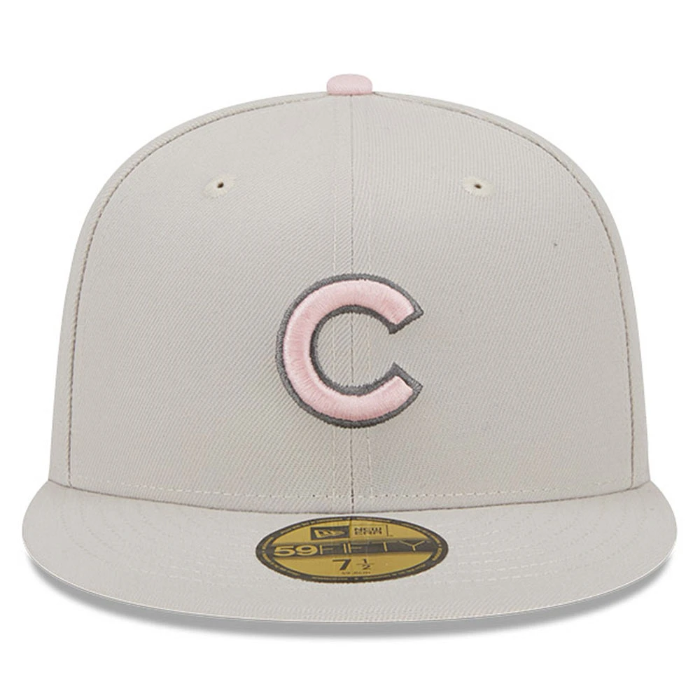 Casquette ajustée New Era Chicago Cubs 2023 pour la fête des mères sur le terrain 59FIFTY homme