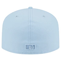 Men's New Era  Light Blue Chicago Cubs Color Pack A-Frame 59FIFTY Fitted Hat