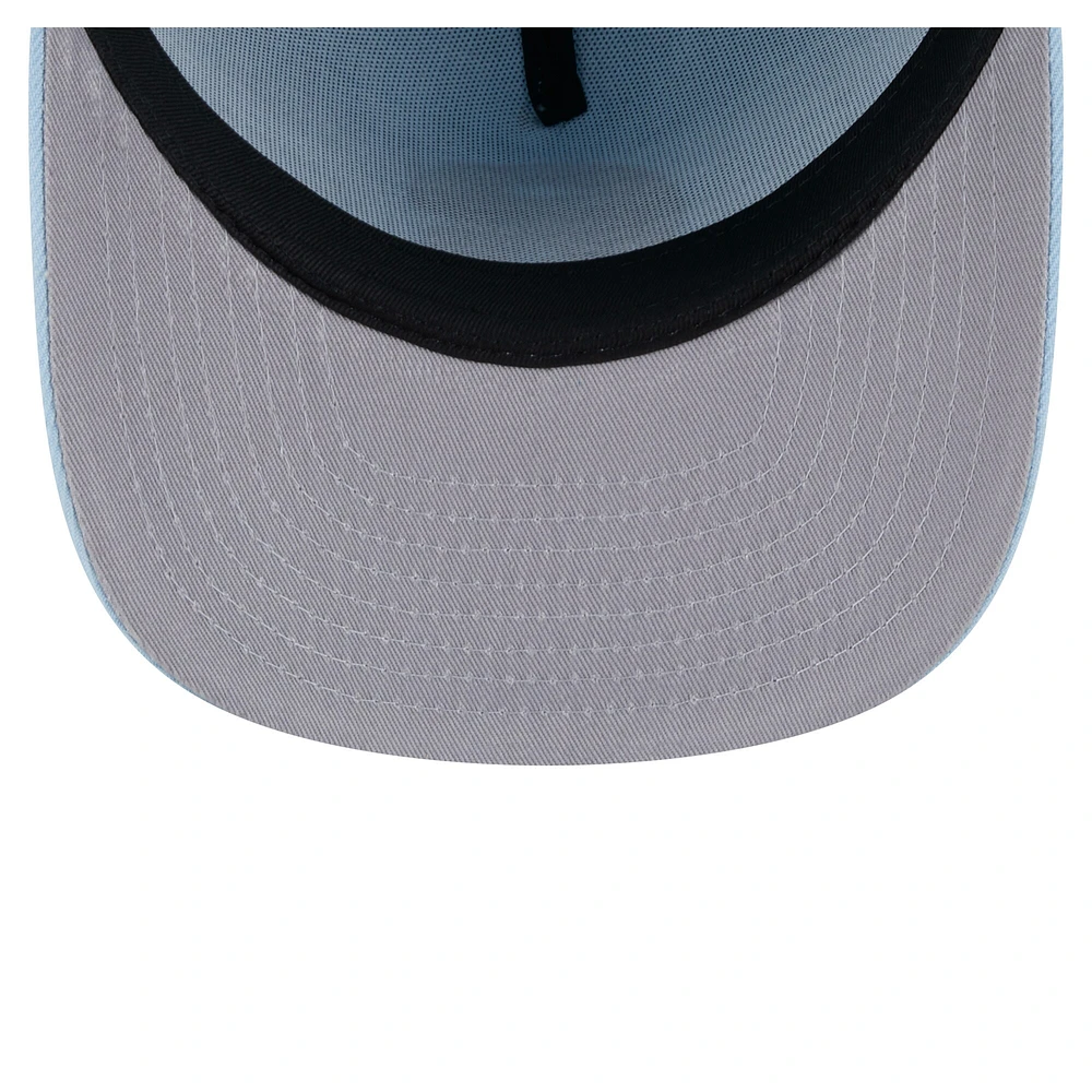 Men's New Era  Light Blue Chicago Cubs Color Pack A-Frame 59FIFTY Fitted Hat