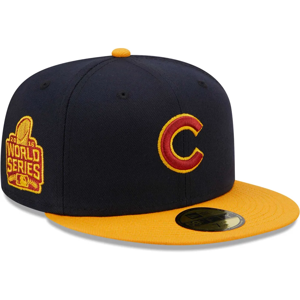 Lids Chicago Cubs New Era Sidepatch 59FIFTY Fitted Hat - Black