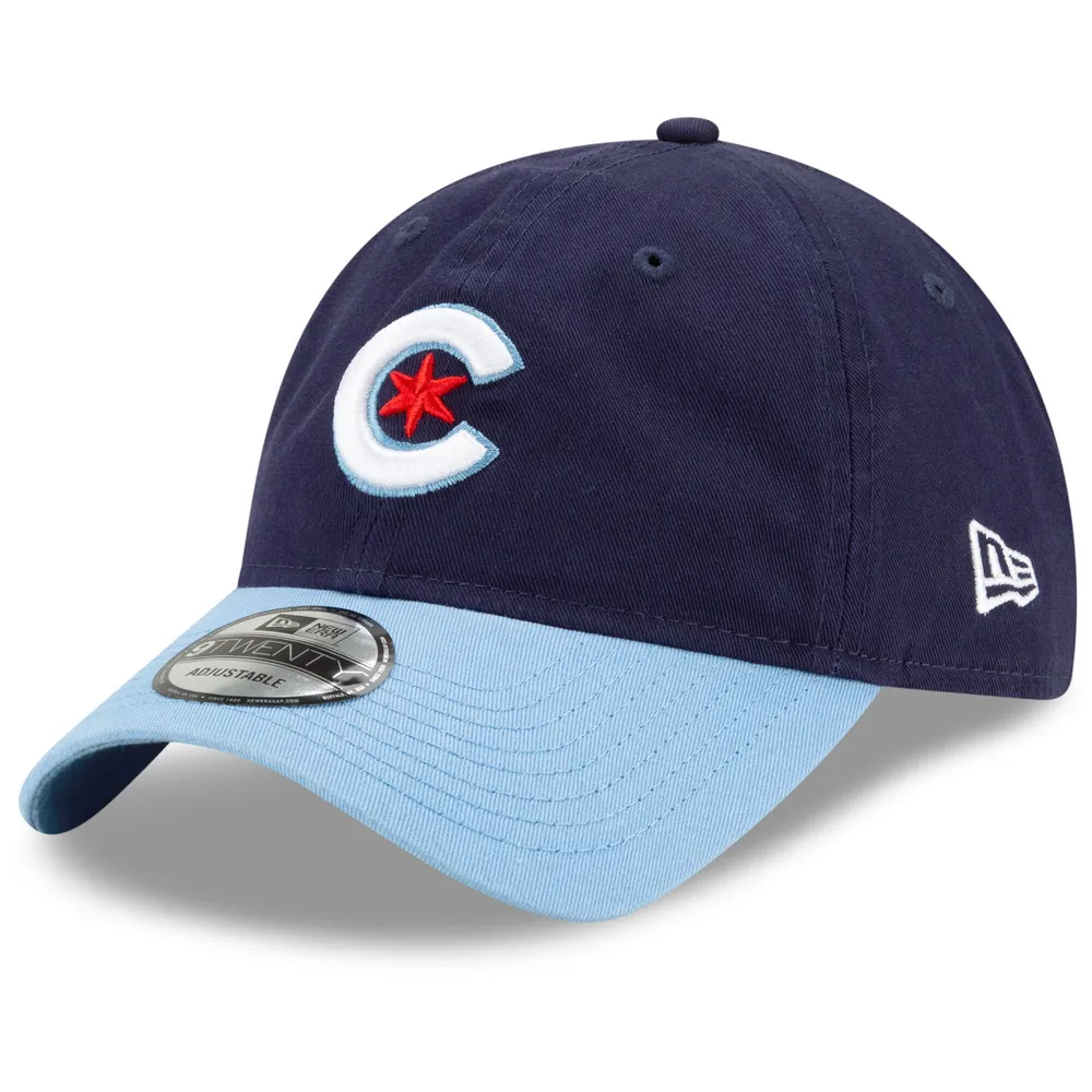 Lids Chicago Cubs New Era 2021 City Connect 9TWENTY Adjustable Hat -  Navy/Light Blue