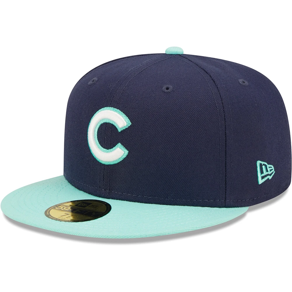 Équipe des étoiles de la MLB 1962 Cubs Chicago New Era bleu marine pour homme - Casquette ajustée 59FIFTY