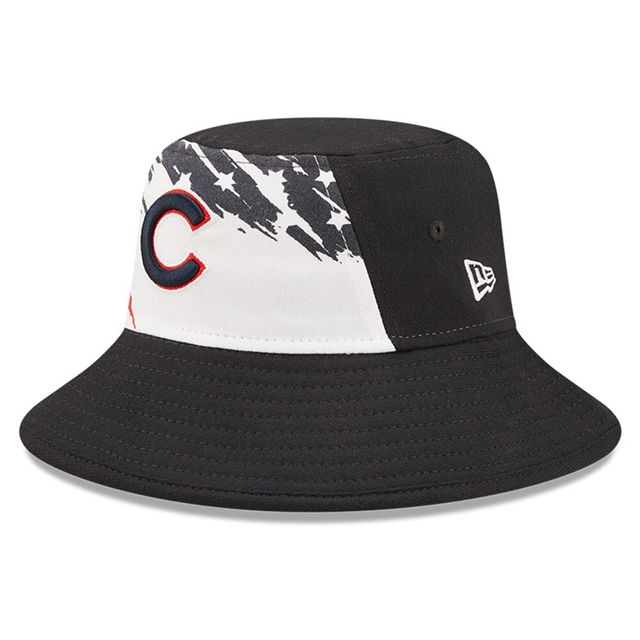 Casquette New Era pour homme bleu marine Chicago Cubs 2022 4th of July