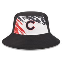 Men's New Era Navy Chicago Cubs 2022 4th of July Bucket Hat