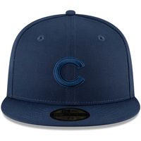 Men's New Era Navy Chicago Cubs Oceanside Tonal - 59FIFTY Fitted Hat