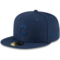 Men's New Era Navy Chicago Cubs Oceanside Tonal - 59FIFTY Fitted Hat