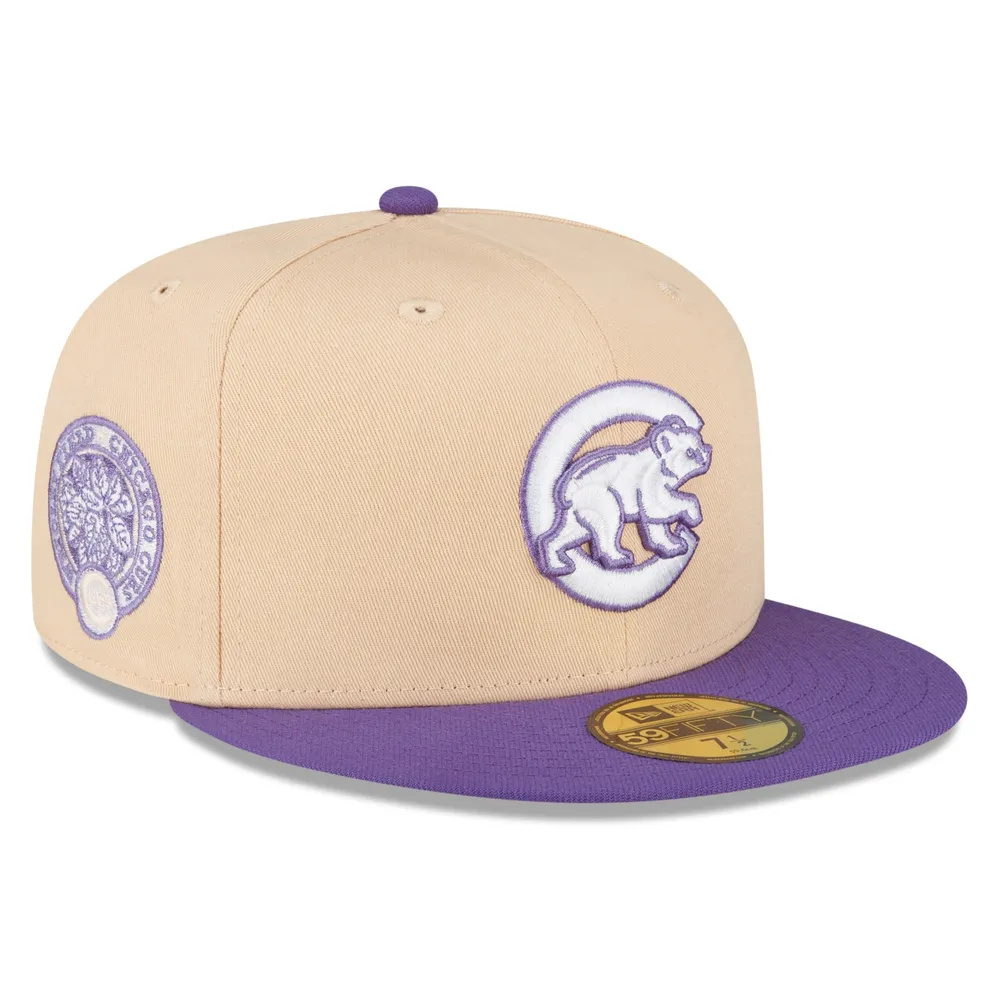 Chicago Cubs New Era 59FIFTY Fitted Hat - Lavender