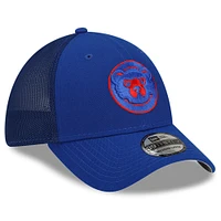 New Era Royal Chicago Cubs 2022 Batting Practice 39THIRTY Flex Casquette pour homme