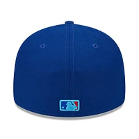 Casquette ajustée 59FIFTY à profil bas pour la fête des pères Cubs de Chicago 2023 MLB Royal New Era homme