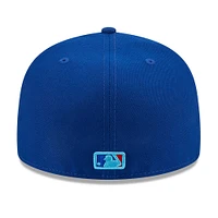 Casquette ajustée New Era Royal Chicago Cubs 2023 MLB Father's Day On-Field 59FIFTY pour homme