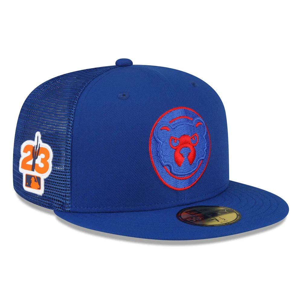 Chicago Cubs 2023 Spring Training 59FIFTY Fitted Hat, Blue - Size: 7, MLB by New Era