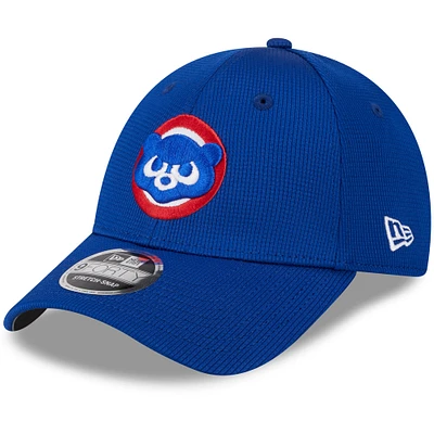 Casquette réglable 9FORTY d'entraînement au bâton des Royal Chicago Cubs 2024 New Era pour hommes