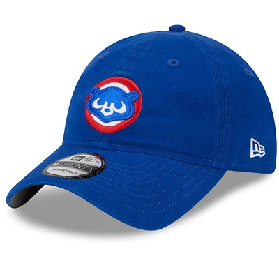 Casquette réglable New Era Royal Chicago Cubs 2024 Batting Practice 9TWENTY pour hommes