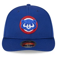 Casquette ajustée 59FIFTY Low Profile Royal Chicago Cubs 2024 New Era pour hommes