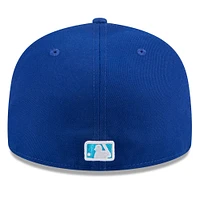 Casquette ajustée 59FIFTY pour la fête des pères Royal Chicago Cubs 2024 New Era hommes