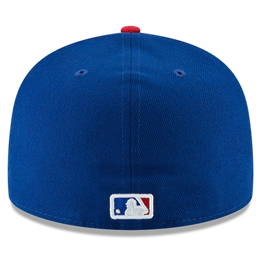 Casquette ajustée 59FIFTY Jackie Robinson Day 2024 des Royal Chicago Cubs New Era pour homme