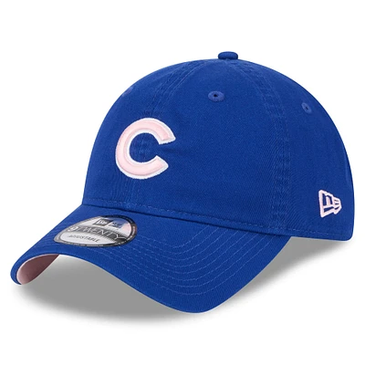 Casquette réglable 9TWENTY pour la fête des mères des Royal Chicago Cubs 2024 New Era pour hommes