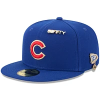 Men's New Era  Royal Chicago Cubs 2025 59FIFTY Day Fitted Hat with Pins