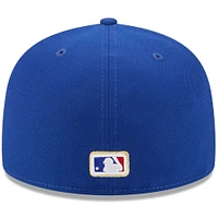 Men's New Era  Royal Chicago Cubs 2025 59FIFTY Day Fitted Hat with Pins