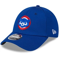 Men's New Era  Royal Chicago Cubs 2025 Batting Practice 9FORTY Adjustable Hat