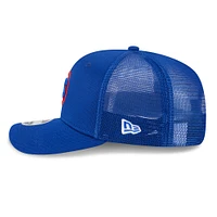 Men's New Era  Royal Chicago Cubs 2025 Batting Practice 9SEVENTY Stretch-Snap Trucker Hat