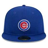 Casquette ajustée MLB Clubhouse 59FIFTY 2025 des Chicago Cubs de New Era pour homme