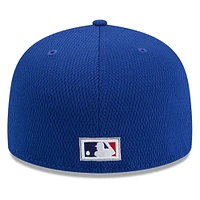 Casquette ajustée MLB Clubhouse 59FIFTY 2025 des Chicago Cubs de New Era pour homme