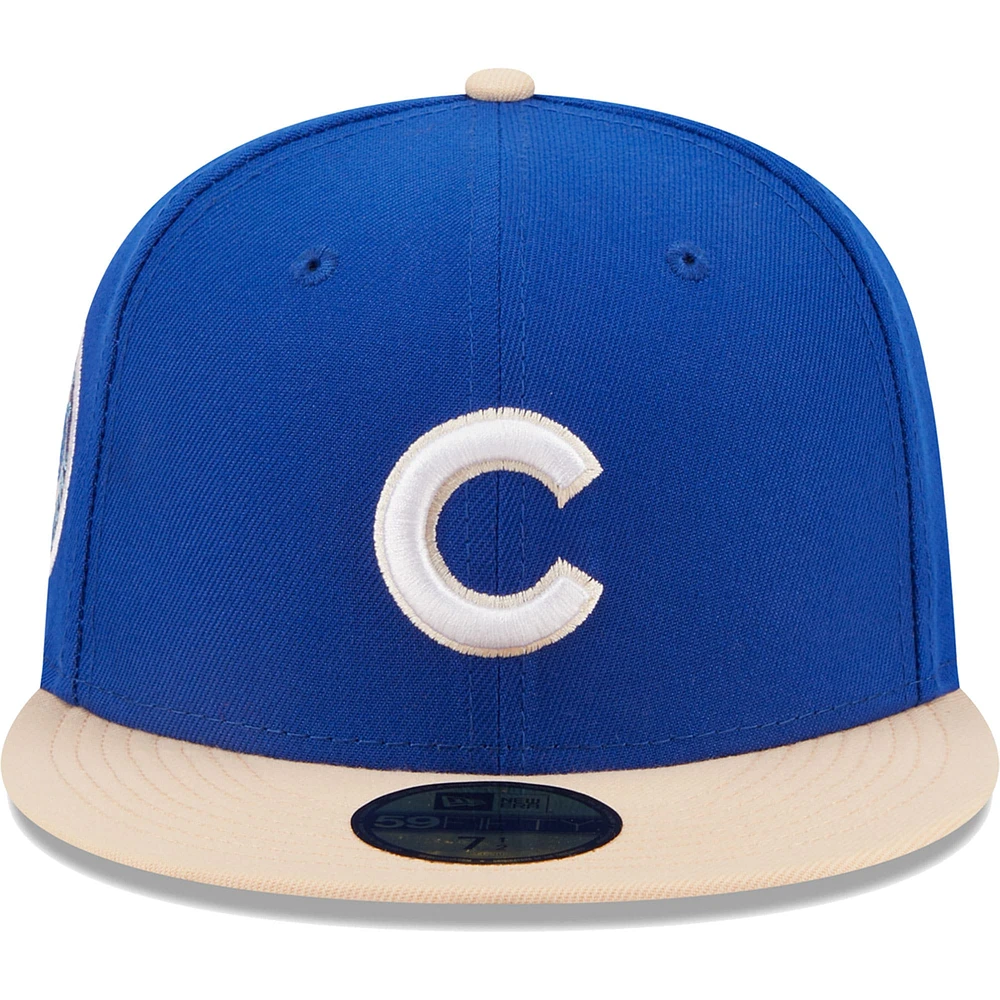 Men's New Era Royal Chicago Cubs 59FIFTY Fitted Hat