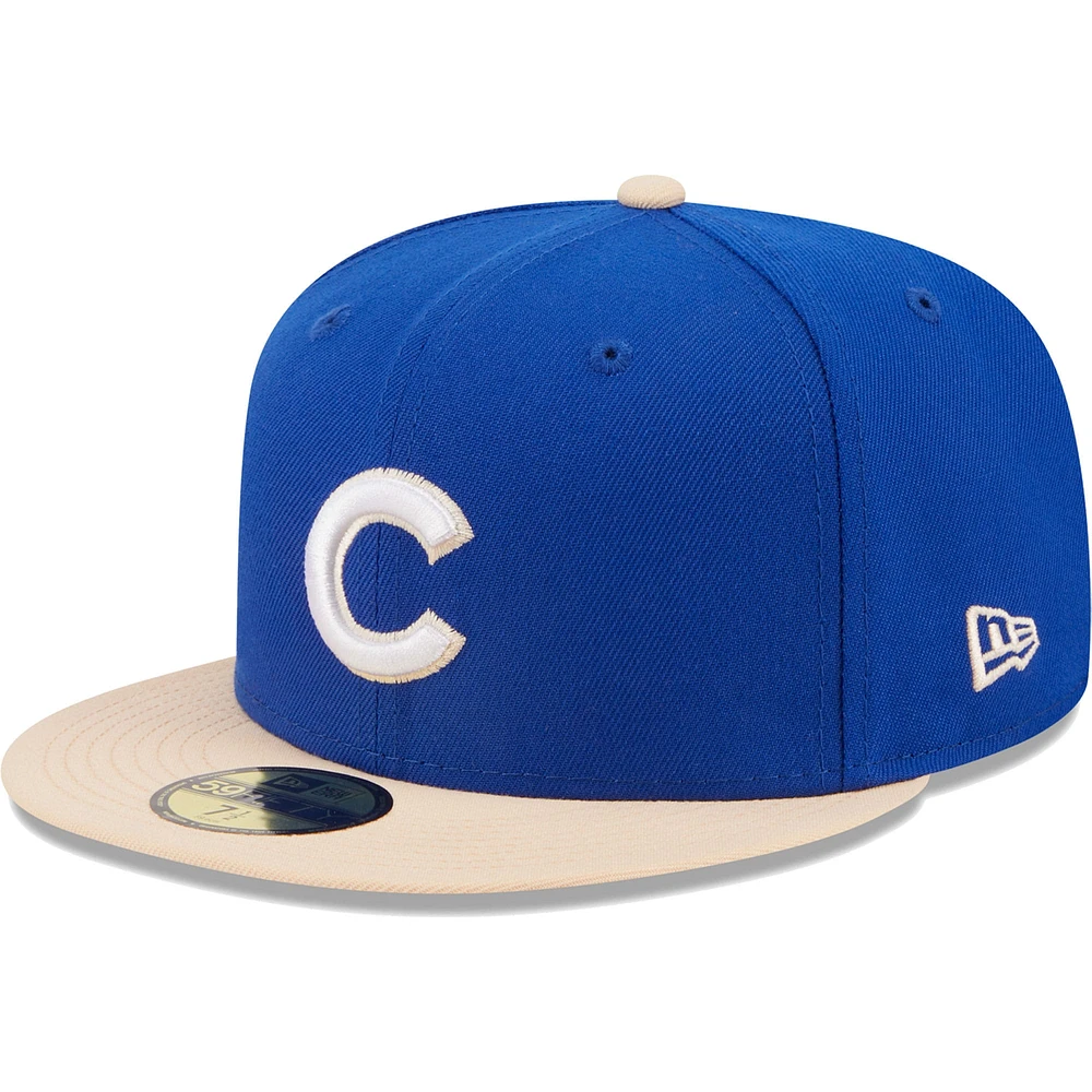 Men's New Era Royal Chicago Cubs 59FIFTY Fitted Hat