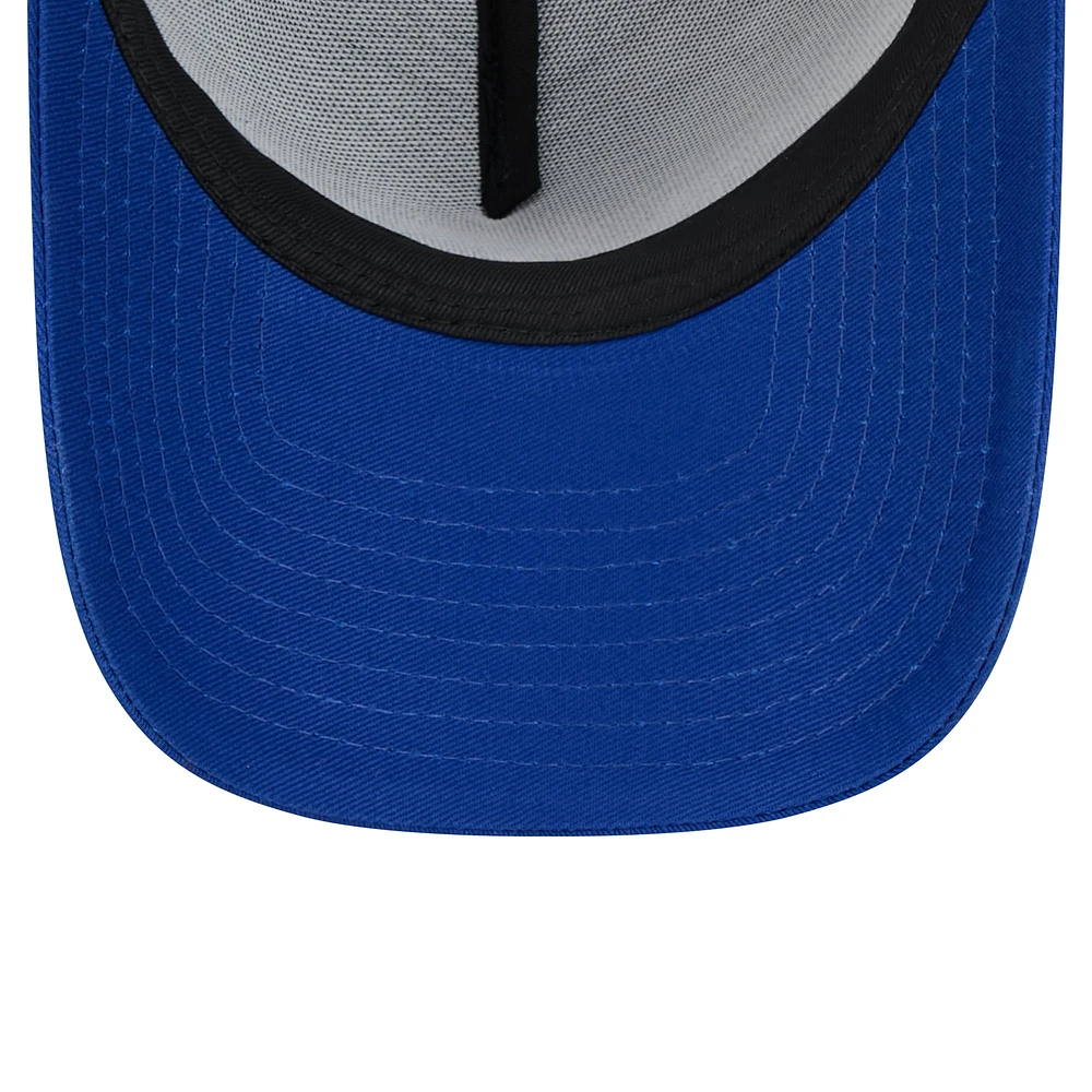 Casquette ajustable 9FORTY A-Frame Trucker Royal Chicago Cubs de New Era pour homme