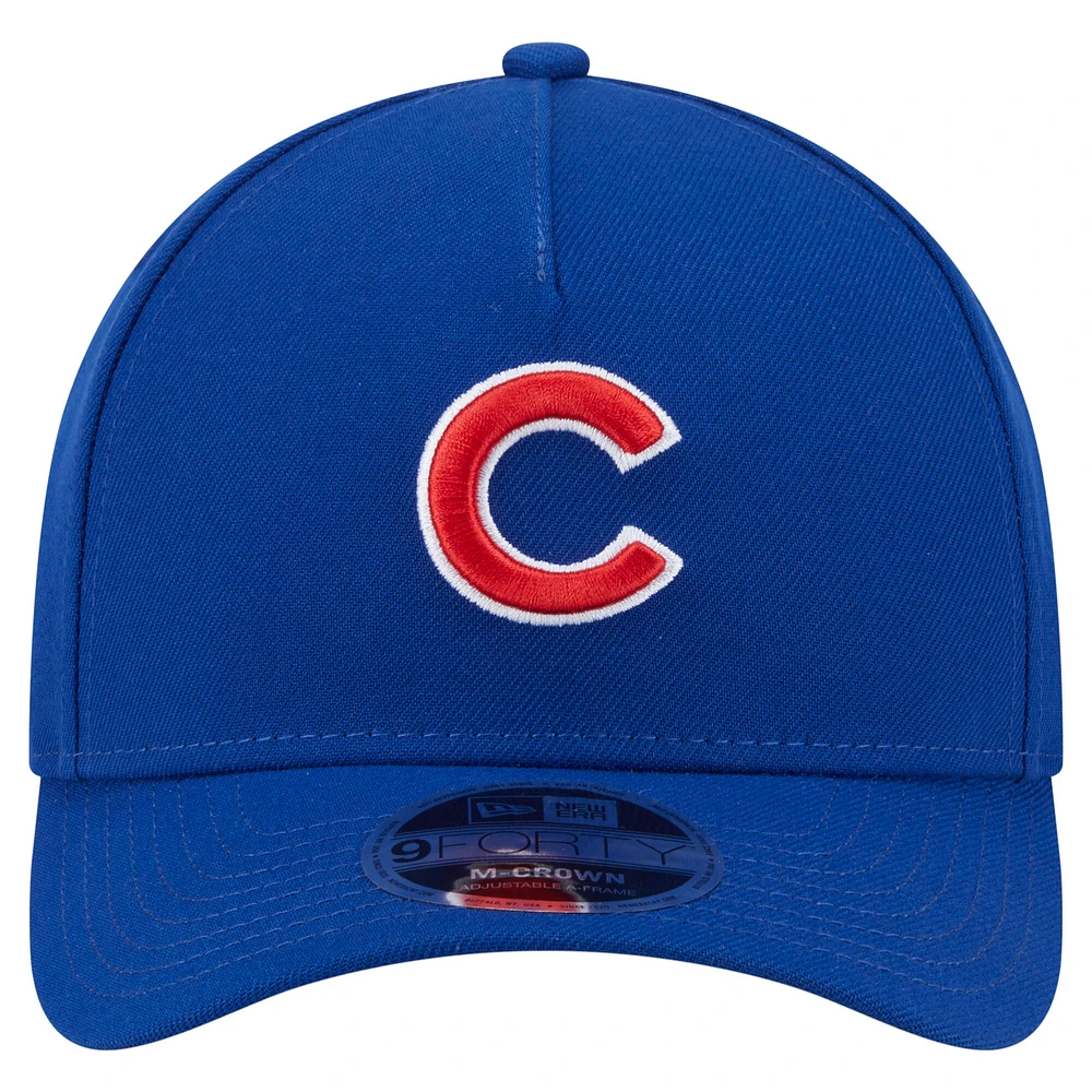 Casquette ajustable 9FORTY M-Crown Royal Chicago Cubs New Era pour homme