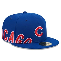 Casquette ajustée New Era Chicago Cubs Arch 59FIFTY pour homme