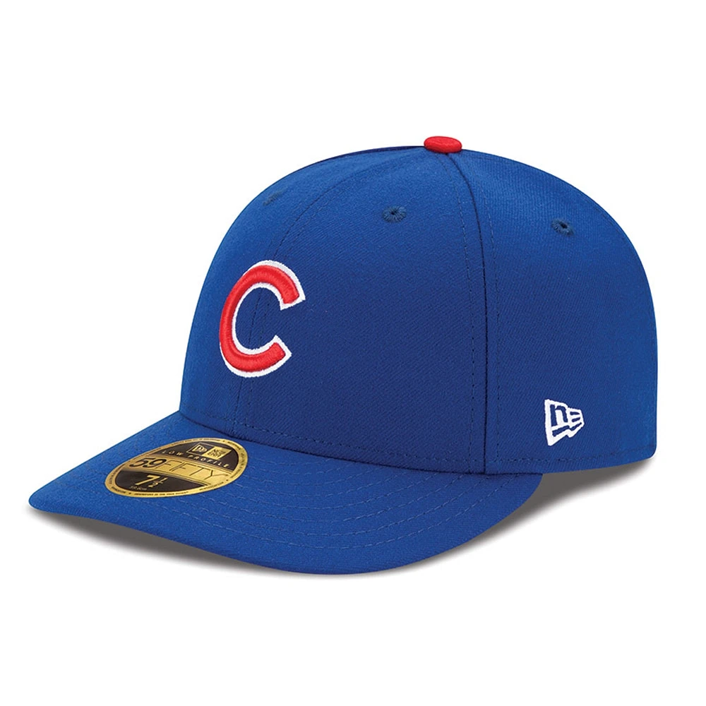 Casquette ajustée New Era Royal Chicago Cubs Authentic Collection On Field Low Profile Game 59FIFTY pour homme