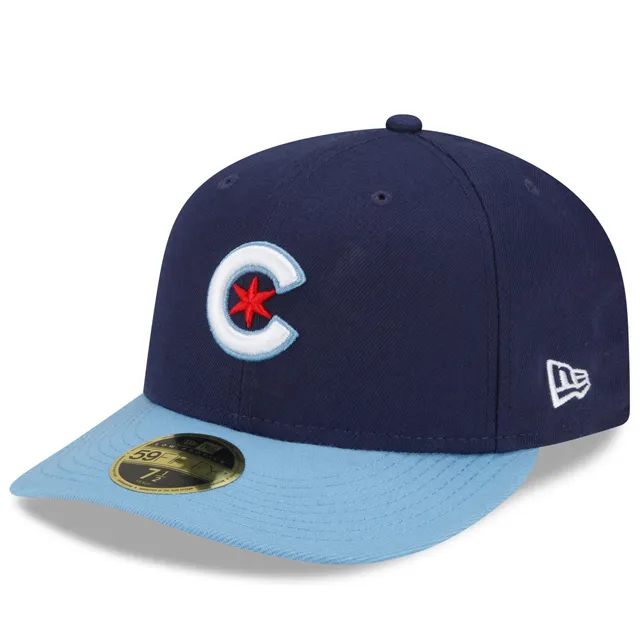 Men's New Era Powder Blue Milwaukee Brewers 2022 City Connect Low Profile 59FIFTY Fitted Hat