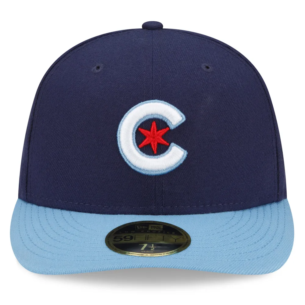 New Era Royal Chicago Cubs City Connect Low Profile 59FIFTY Fitted Hat