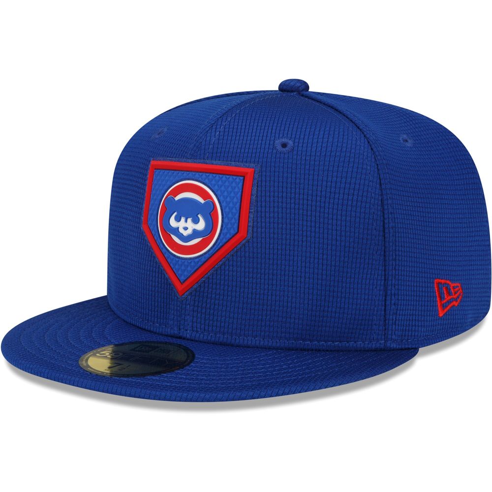 New Era Men's New Era Royal Chicago Cubs Clubhouse 59FIFTY - Fitted Hat
