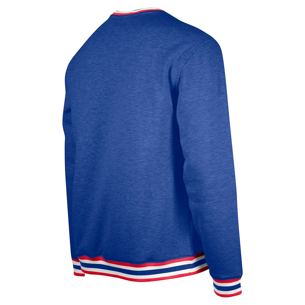 Men's New Era Royal Chicago Cubs Father's Day Pullover Sweatshirt