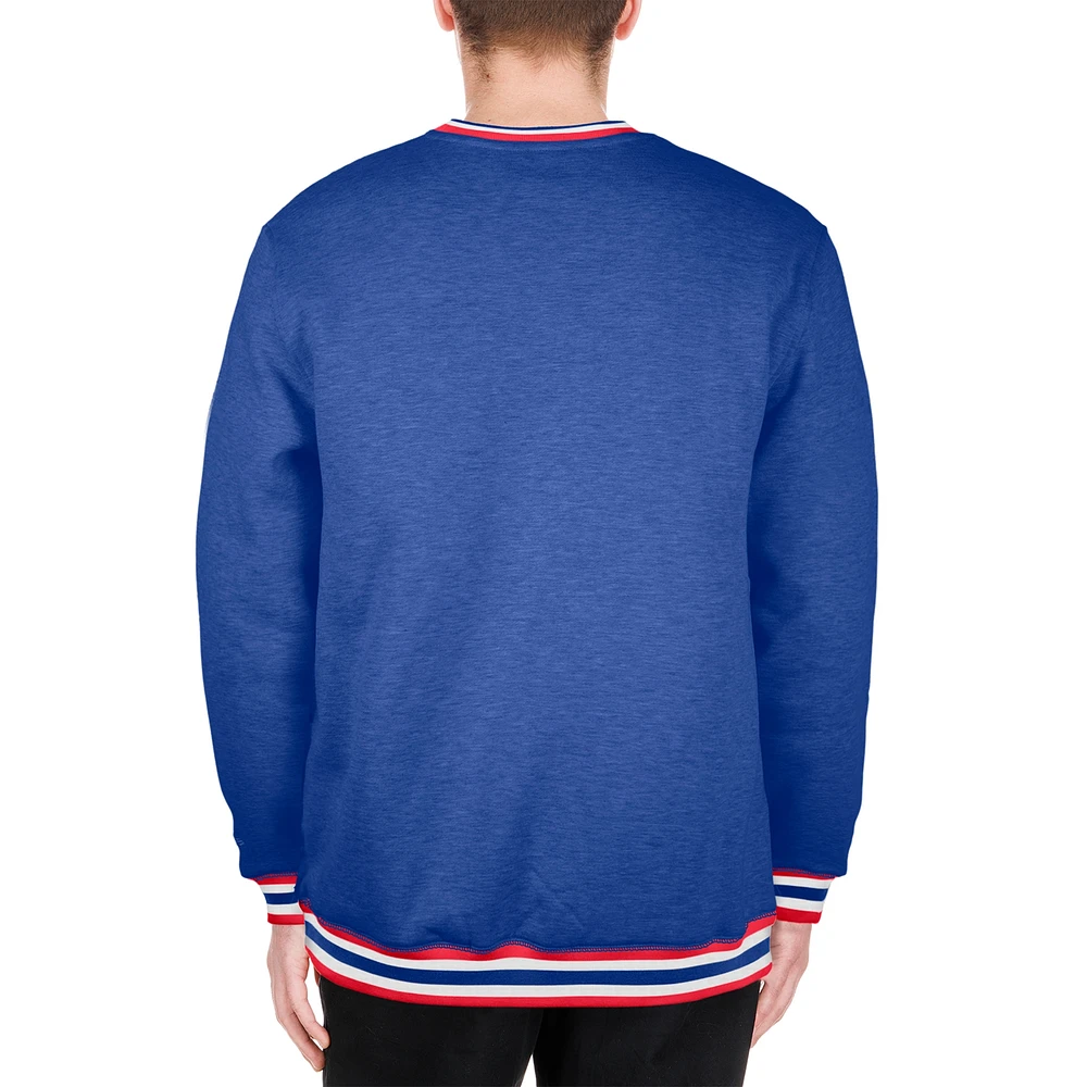 Sweat-shirt New Era Royal Chicago Cubs pour la fête des pères hommes