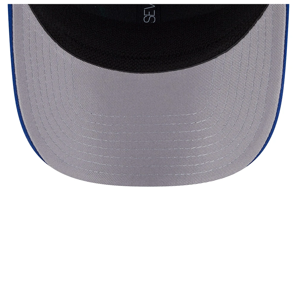 Men's New Era Royal Chicago Cubs Flag 9SEVENTY Stretch-Snap Hat