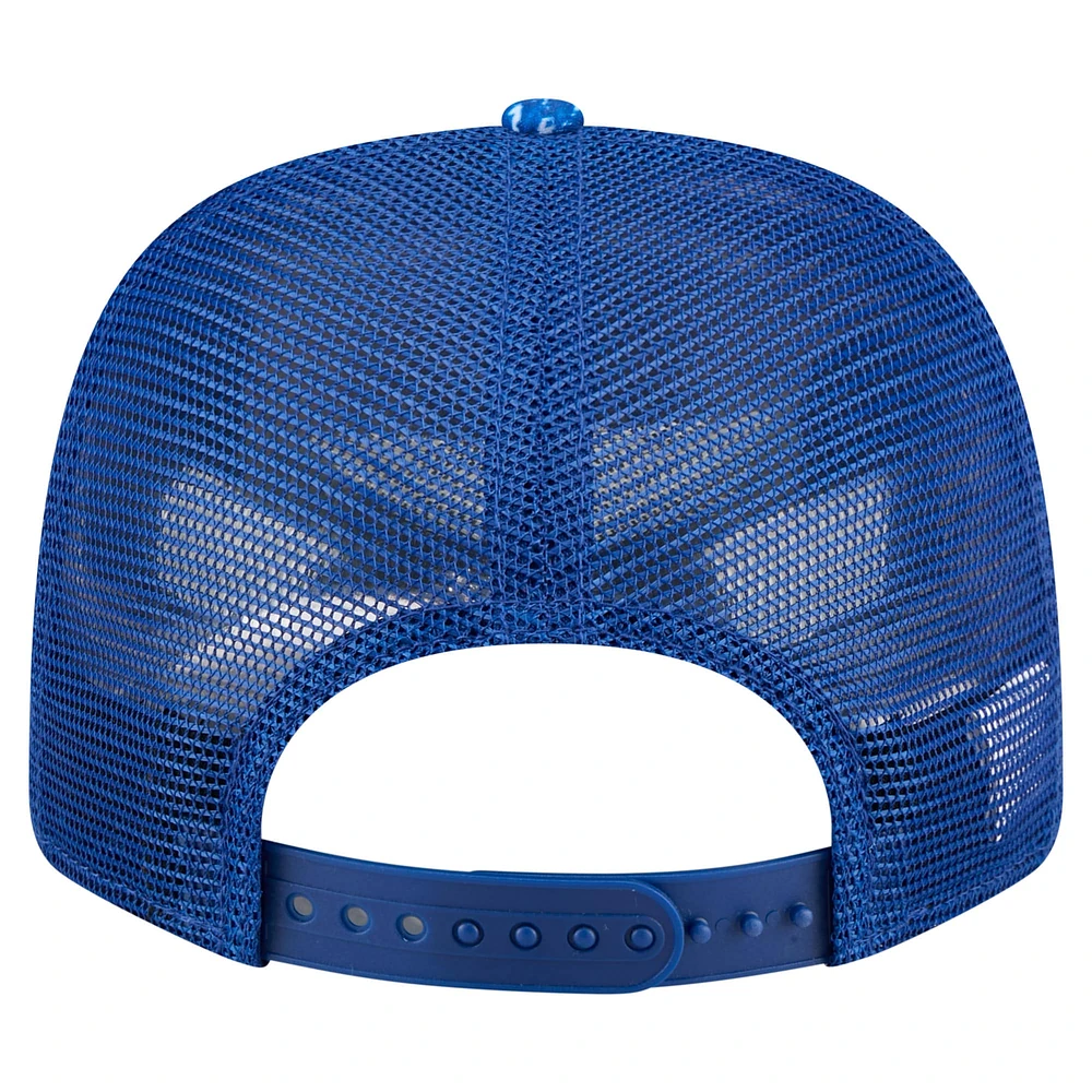 Men's New Era Royal Chicago Cubs Hula Trucker 9SEVENTY Adjustable Hat