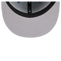 Men's New Era Royal Chicago Cubs Overlap 59FIFTY Fitted Hat