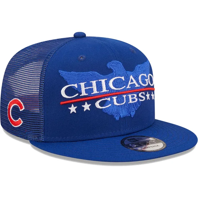 47 Brand / Men's Chicago Cubs Blue Cumberland Adjustable Trucker Hat