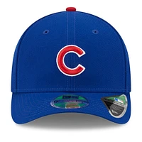 Casquette ajustable New Era Royal Chicago Cubs Player Replica 9FORTY pour homme