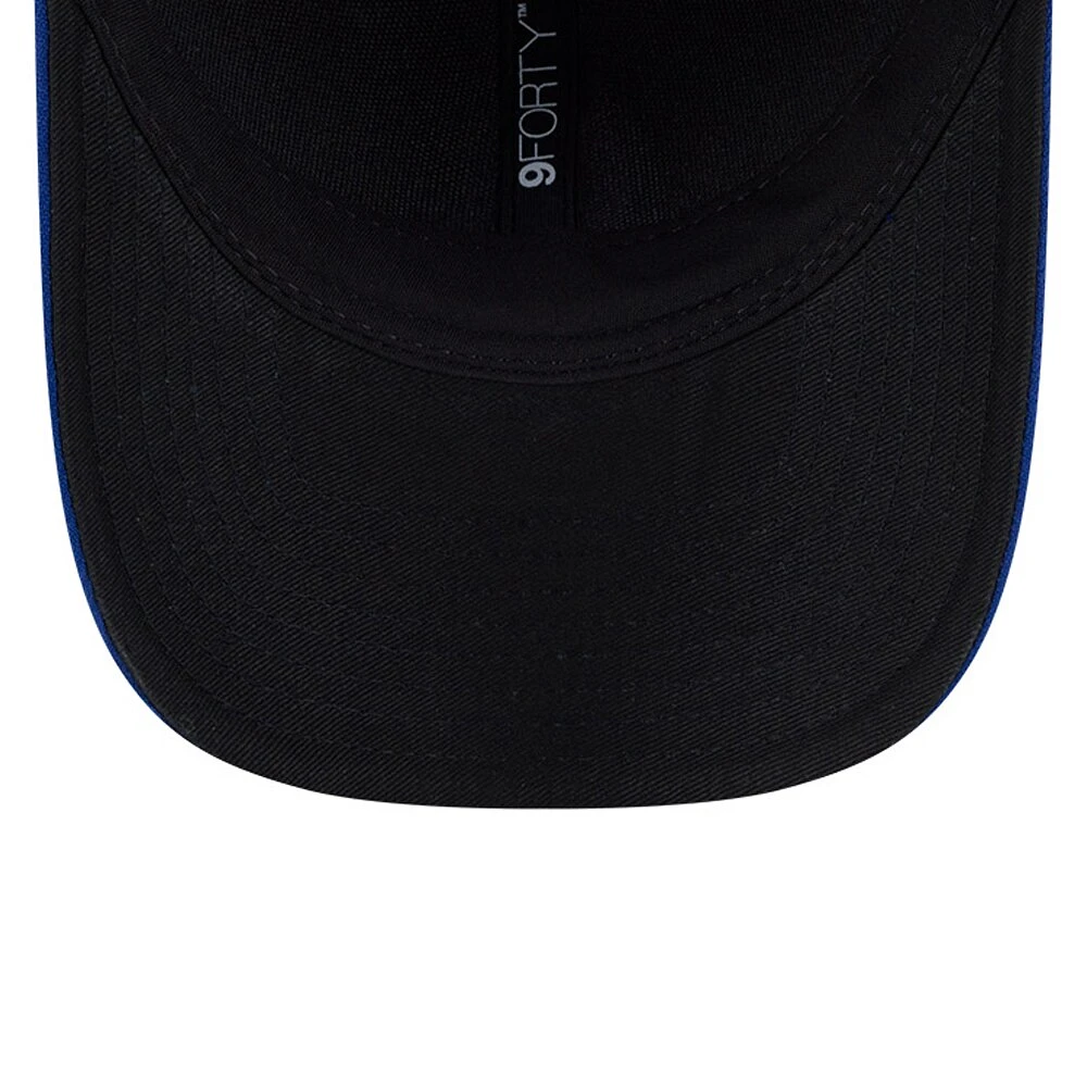 Casquette ajustable New Era Royal Chicago Cubs Player Replica 9FORTY pour homme
