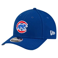Casquette ajustable New Era Royal Chicago Cubs Player Replica 9FORTY pour homme